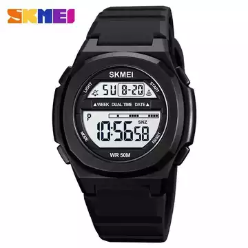 Jam Tangan Pria Digital Original SKMEI DG1134 Hitam