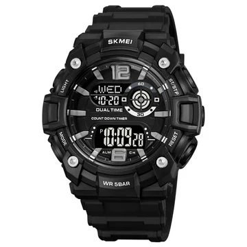 Jam Tangan Pria Digital Original SKMEI DG2018 Hitam