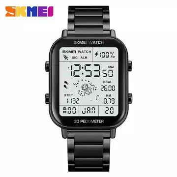 Jam Tangan Pria Digital Pedometer Original SKMEI DG1888