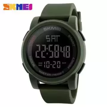 Jam Tangan Pria Digital Original SKMEI DG1257 Hijau