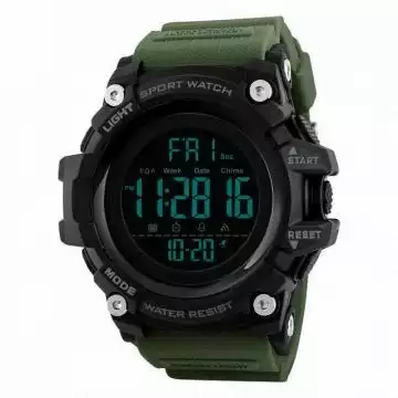 Jam Tangan Pria Digital Original SKMEI DG1384 Hijau