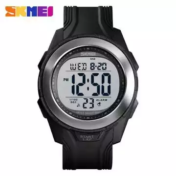 Jam Tangan Pria Digital Original SKMEI DG1503 Silver