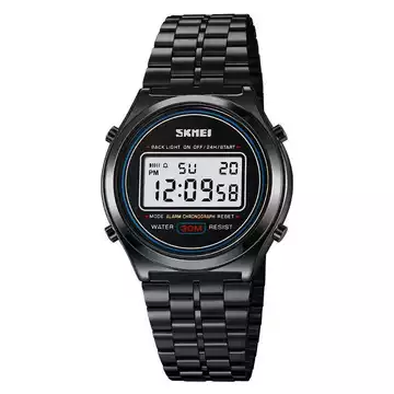 Jam Tangan Pria Digital Stainless Original SKMEI DG2146