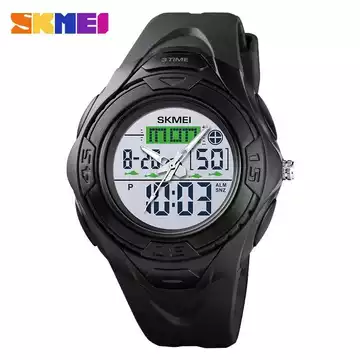 Jam Tangan Pria Dual Time Original SKMEI AD1539