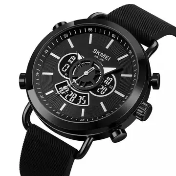 Jam Tangan Pria Dual Time Original SKMEI AD1860