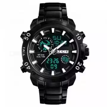 Jam Tangan Pria Dual Time Original SKMEI AD1306