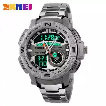 Jam Tangan Pria Dual Time Original SKMEI AD1121