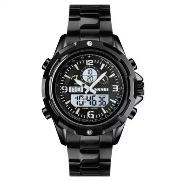 Jam Tangan Pria Dual Time Original SKMEI AD1499