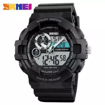 Jam Tangan Pria Dual Time Original SKMEI AD1312