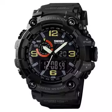 Jam Tangan Pria Dual Time Original SKMEI AD1520