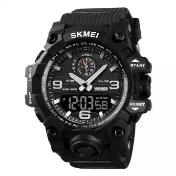 Jam Tangan Pria Dual Time Original SKMEI AD1586