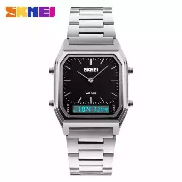 Jam Tangan Pria Digital Analog SKMEI DG1220 Hitam