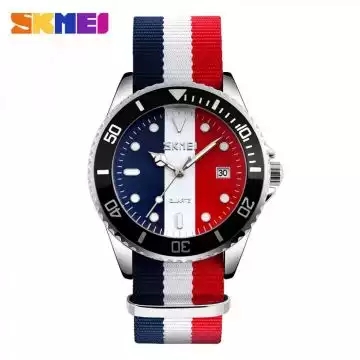 Jam Tangan Pria Analog Colorful Original SKMEI 9133C