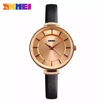 Jam Tangan Wanita Analog Leather Original SKMEI 1184CL