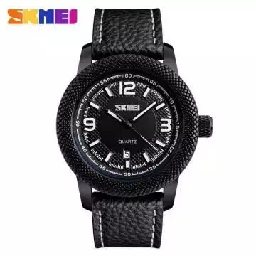 Jam Tangan Pria Analog Leather Original SKMEI 9138CL