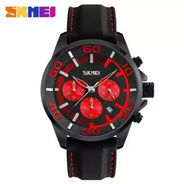 Jam Tangan Pria Analog Leather Original SKMEI 9154CL