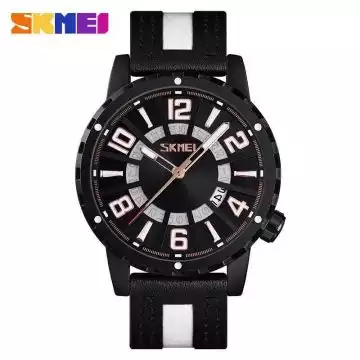 Jam Tangan Pria Analog Leather Original SKMEI 9202CL