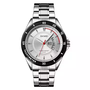 Jam Tangan Pria Analog Stainless Original SKMEI 1641CS