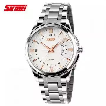 Jam Tangan Pria Analog Stainless Original SKMEI 9069CS