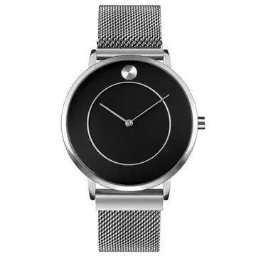 Jam Tangan Pria Analog Stainless Original SKMEI 9197CS Silver