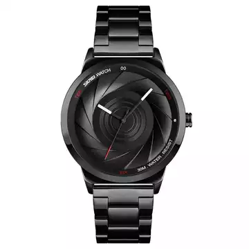 Jam Tangan Pria Analog Stainless Original SKMEI 9210CS