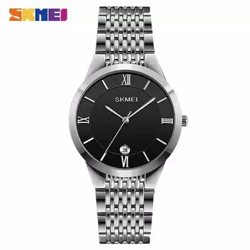 Jam Tangan Pria Analog Stainless Original SKMEI Q024CS