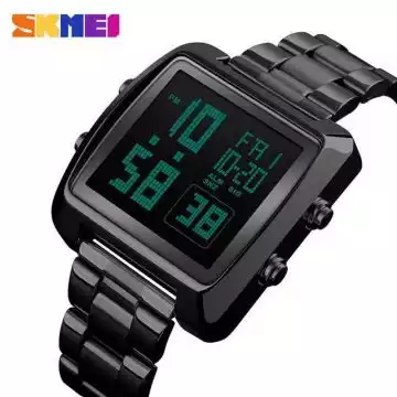 Jam Tangan Pria Digital Stainless Original SKMEI DG1369