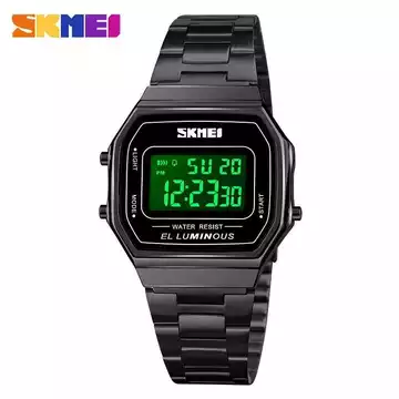 Jam Tangan Pria Digital Stainless Original SKMEI DG1647