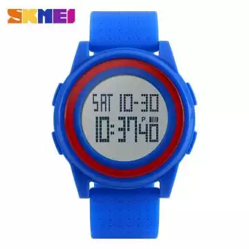 Jam Tangan Pria Digital Original SKMEI DG1206 Biru