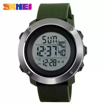 Jam Tangan Pria Digital Original SKMEI DG1267 Hijau