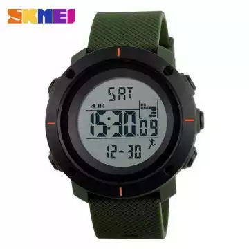 Jam Tangan Pria Digital Original SKMEI DG1215S Hijau