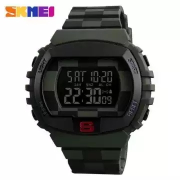 Jam Tangan Pria Digital Original SKMEI DG1304 Hijau