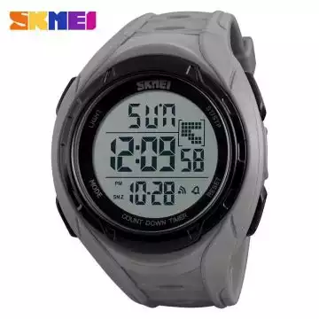 Jam Tangan Pria Digital Original SKMEI DG1313 Gray