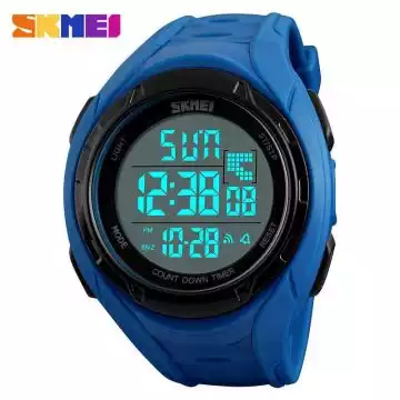 Jam Tangan Pria Digital Original SKMEI DG1313 Biru