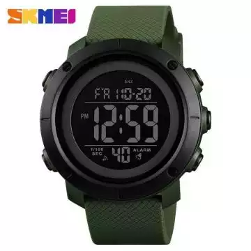 Jam Tangan Pria Digital Original SKMEI DG1434 Hijau