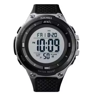 Jam Tangan Pria SKMEI Digital Casual Men Watch Original DG1441 Gray