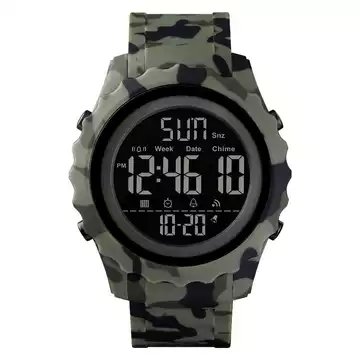Jam Tangan Pria Digital Original SKMEI DG1624 Hijau
