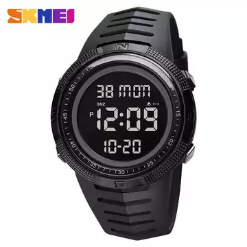 Jam Tangan Pria Digital Original SKMEI DG1632 Hitam