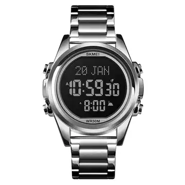 Jam Tangan Pria Digital Kiblat Original SKMEI DG1667