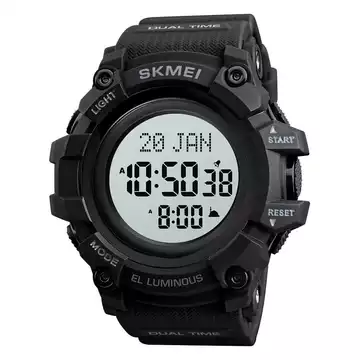 Jam Tangan Pria Digital Kiblat Original SKMEI DG1680