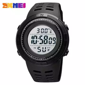 Jam Tangan Pria Digital Termometer Original SKMEI DG1681