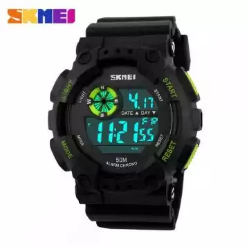 Jam Tangan Pria Digital Original SKMEI DG1101 Hijau