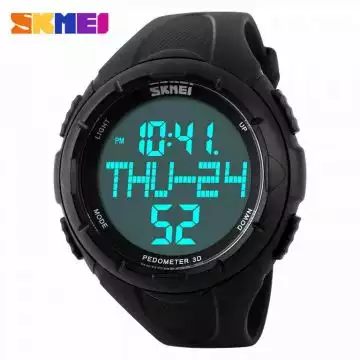 Jam Tangan Pria SKMEI Digital S-Shock Pedometer Sport Original DG1122S