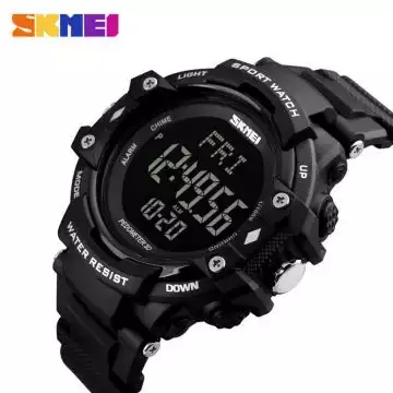 Jam Tangan Pria Digital Pedometer Original SKMEI DG1180S