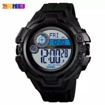 Jam Tangan Pria Digital Pedometer Original SKMEI DG1447
