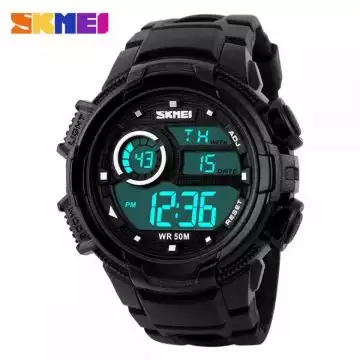 Jam Tangan Pria Digital Original SKMEI DG1113 Hitam