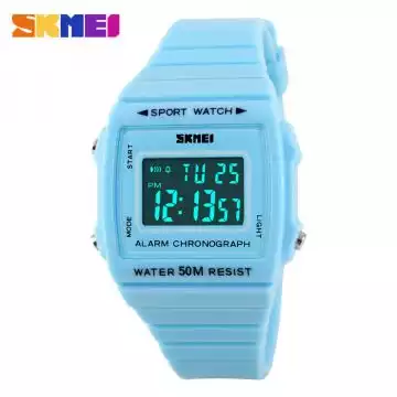 Jam Tangan Pria Digital Original SKMEI DG1136 Biru