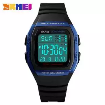 Jam Tangan Pria Digital Original SKMEI DG1278 Biru