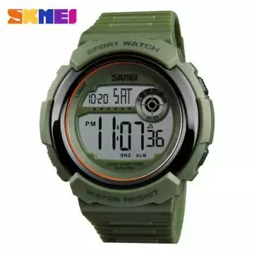 Jam Tangan Pria Digital Original SKMEI DG1367 Hijau