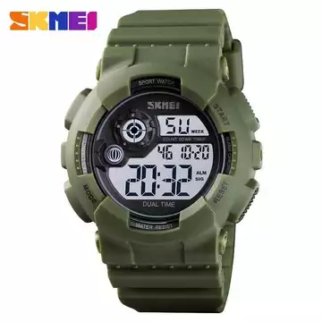 Jam Tangan Pria Digital Original SKMEI DG1583 Army